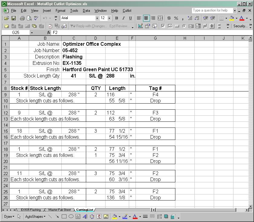 1d cutting optimizer excel